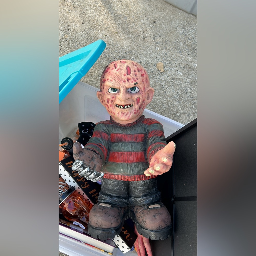 Freddy Krueger candy bowl no bowl from Rubies